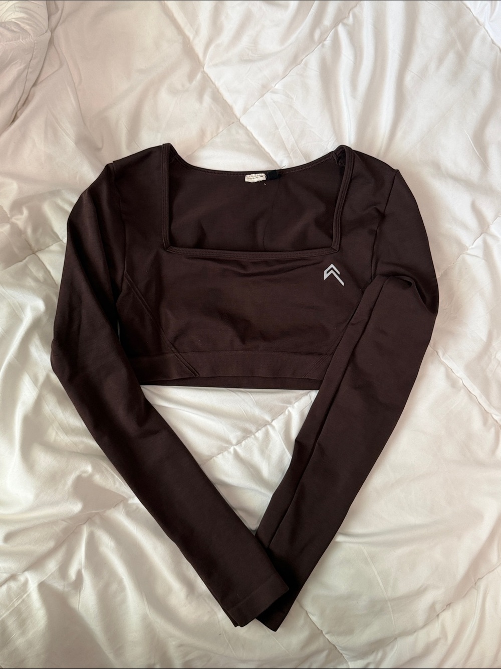 Oner Active Effortless Square Neck Crop Long Sleeve